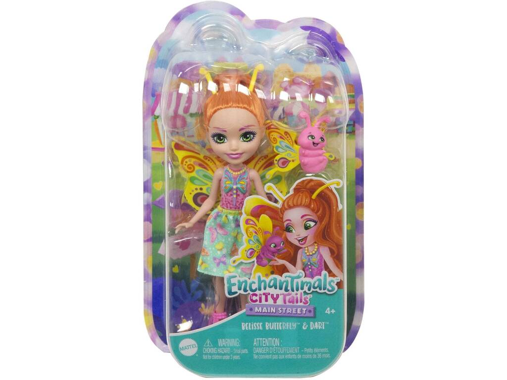 Enchantimals: Belisse Butterfly & Dari (City Tails)