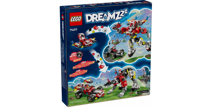 LEGO DREAMZzz™: Coopers Tiger-Mech & Zeros Hot Rod