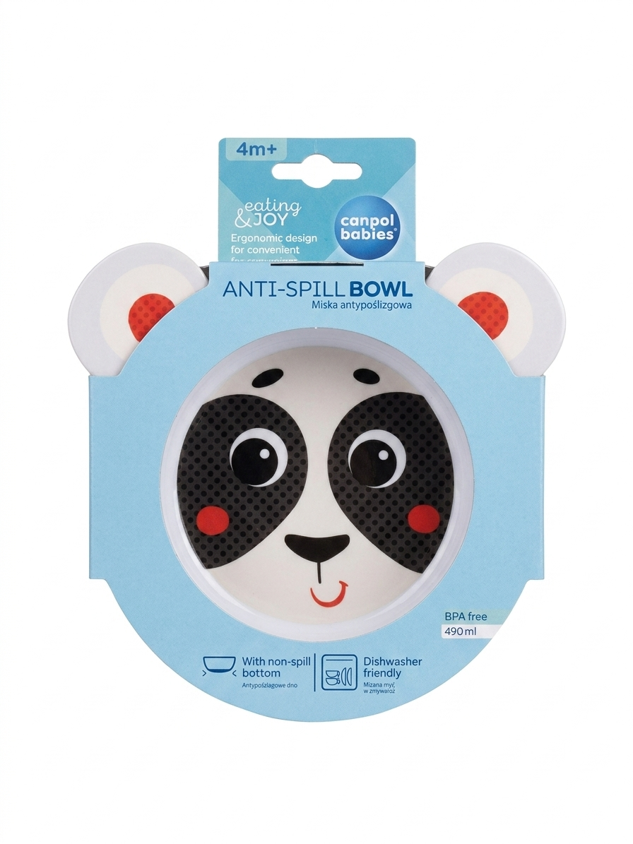 Canpol Babies Anti-Rutsch Schüssel (Panda)