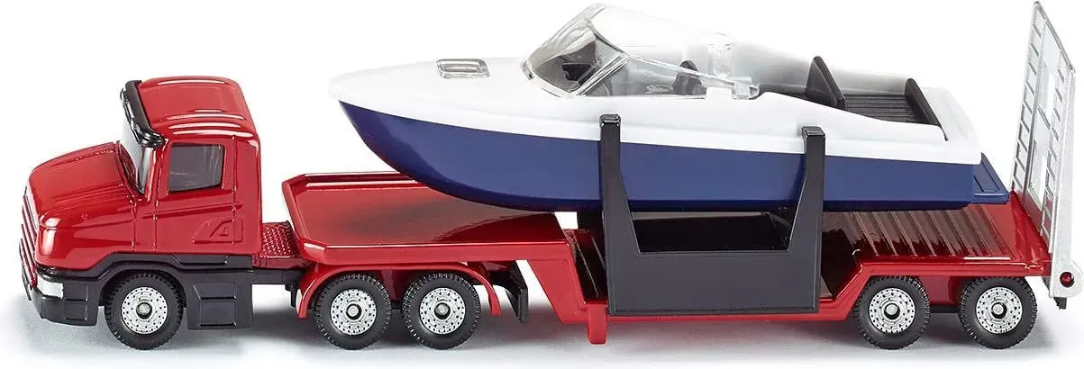 Siku 1613 – Tieflader mit Boot