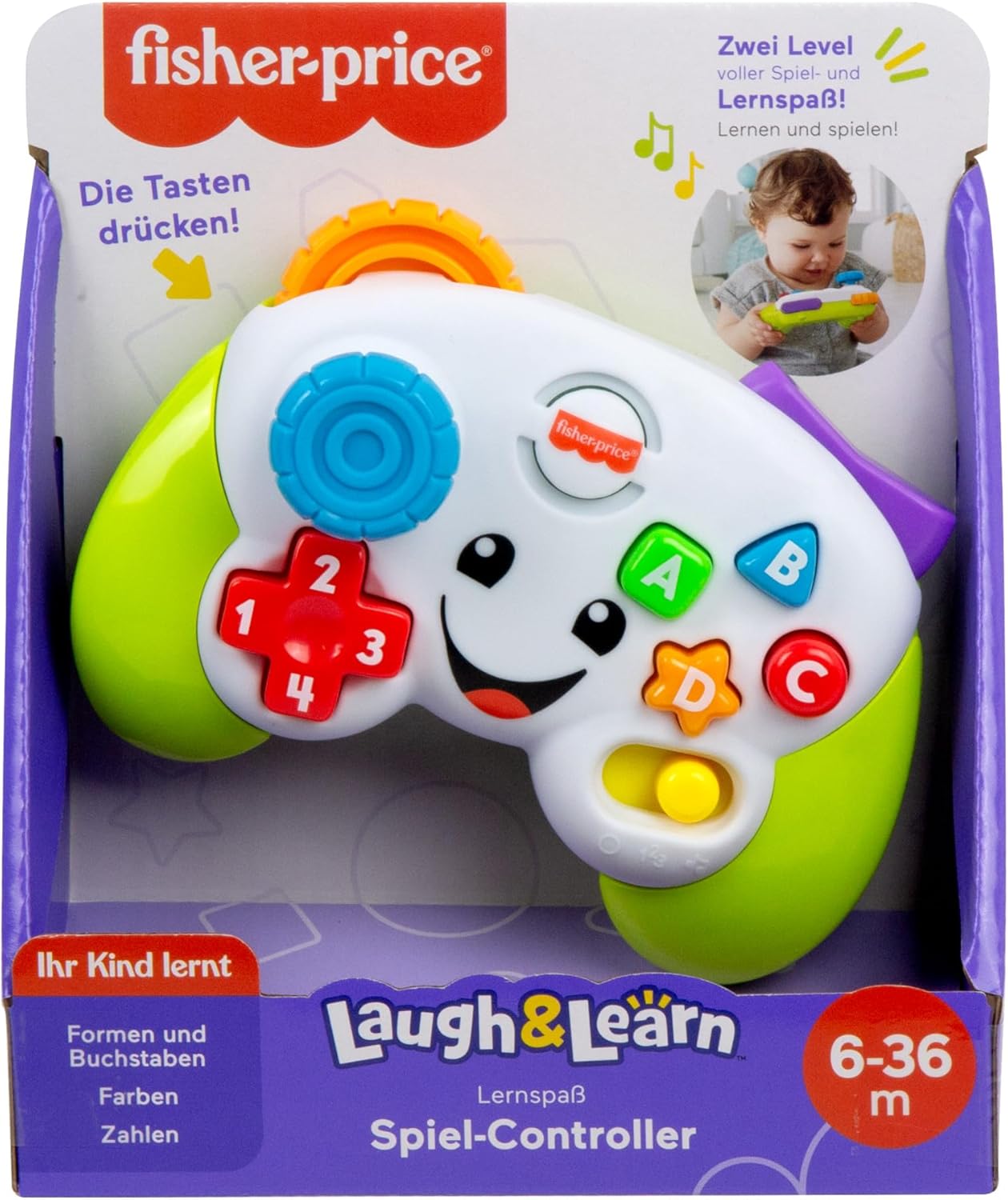 Fisher-Price Lernspaß Spiel-Controller