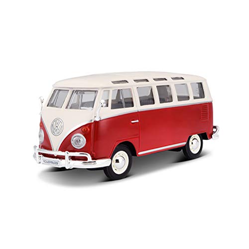 Maisto Power Racer VW Bus – Rot/Weiß