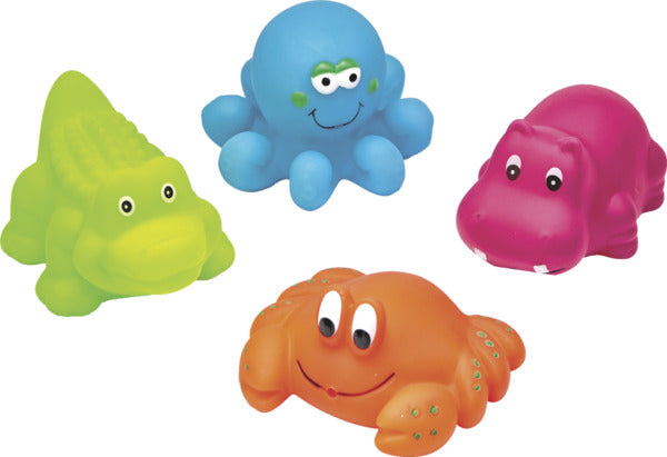 Babydream Badetiere: Bunter Wasserspaß im 4er-Set