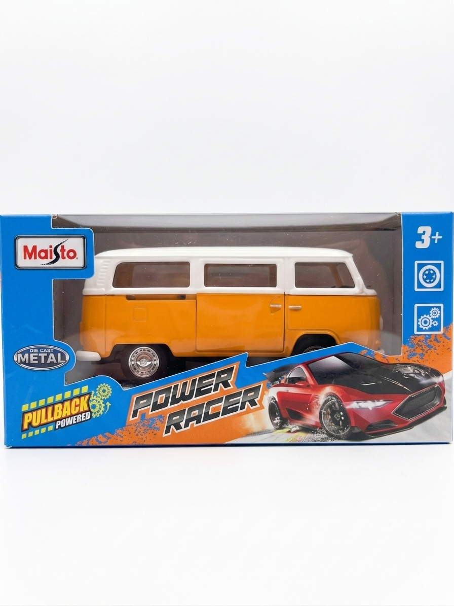 Maisto Power Racer: VW Bus – Orange