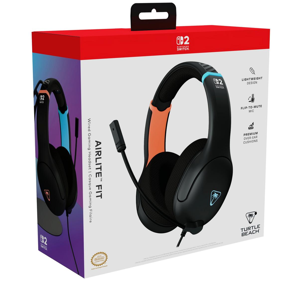 Turtle Beach Airlite Fit – Gaming Headset (Nintendo Switch 2)