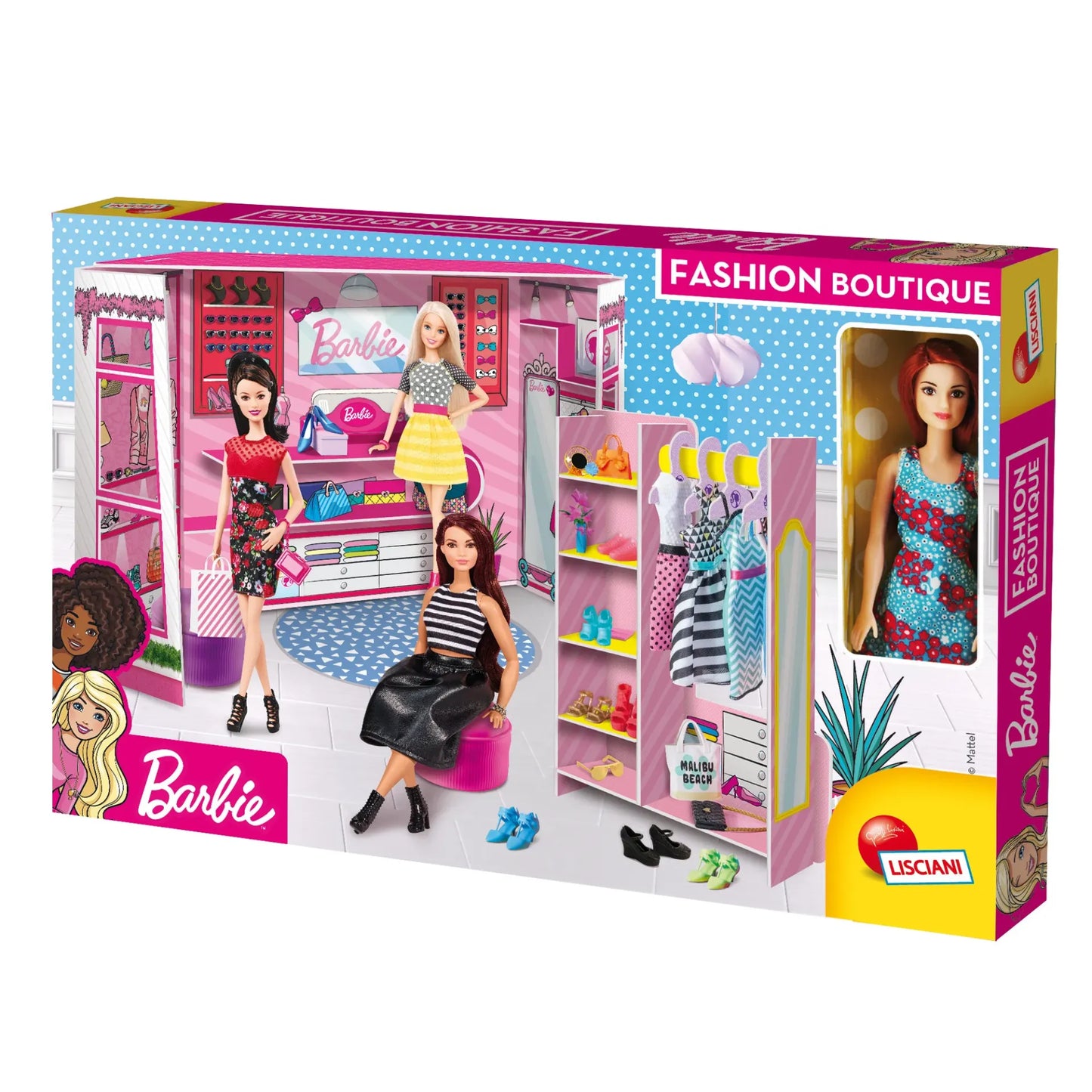 Barbie Fashion Boutique Spielset mit Puppe